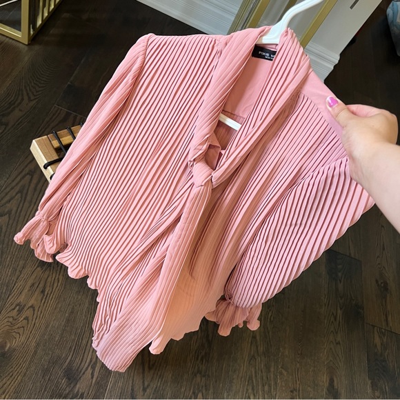 Pixie Market Tops - Pixie Market Pink Blouse - Small